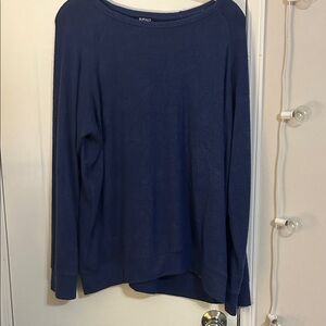 Buffalo David Bitton Deep Blue Knit Top
